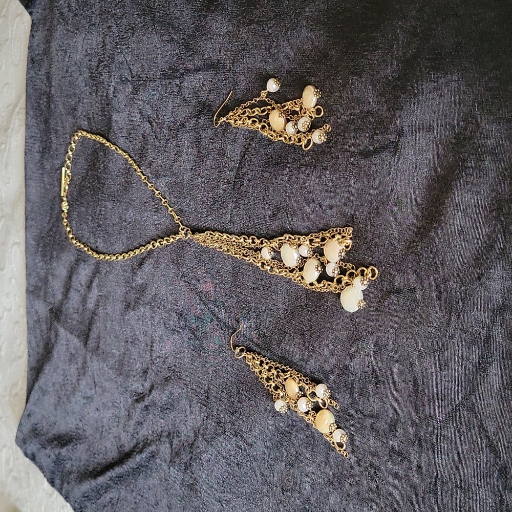 JL Necklace & Earrings